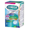 Corega 3 Minutes Antibakteriálne čistiace tablety na zubné protézy 108 (18x6) čistiacich tabliet na zubnú náhradu