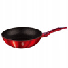 Wok panvica - Žula Wok 28cm Berlinger Haus Red Metallic Lin (Wok panvica - Žula Wok 28cm Berlinger Haus Red Metallic Lin)