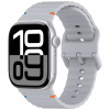 eses Športový silikónový remienok so zapínaním na sponu pre Apple Watch 38 mm/40 mm/41 mm/42 mm Farba: šedá