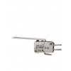 RS PRO Mikrospínač, typ ovladače: Dlouhá rovná páka SPDT, 220 V dc, 250 V ac, 16 A, Rychlé připojení, IP40, 70g