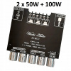 Zosilňovač DIY Wzmacniacz BT 2x 50W + Subwoofer 100W