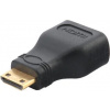 Adaptér PremiumCord HDMI typ A samica - mini HDMI typ C samec kphdma-14