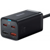 Rýchlonabíjačka Baseus GaN3 Pro, 2x USB-C, 2x USB 65W čierna