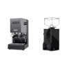 Gaggia New Classic EVO, grey + Eureka Mignon Silenzio, BL black