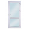 Exteriérové dvere - Vonkajšie dvere 1000 x 2000 PVC White Shop (Vonkajšie dvere 1 000 x 2000 PVC Biely obchod)