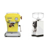 Ascaso Dream PID, Sun Yellow + Eureka Mignon Specialita, CR white