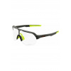 Slnečné okuliare 100% S2 Soft Tact Cool Grey, Photochromic Lens