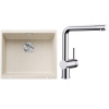 Set Blanco Subline 500-U + Blanco Linus Chróm biela soft