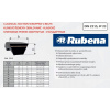 Klinový remeň B 17 x 5900 Li, 5940 Lw, Rubena