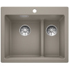 Blanco Pleon 6 Split granitový drez 61.5x51 cm hnedá 521696
