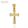 Zlatý prívesok Au585/000 14k krížik - Rozmer: 3.0