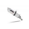 GPR Koncovka výfuku Slip-on GPR ALBUS CERAMIC A.72.RACEDB.ALB White glossy including link pipe and removale dbkiller