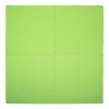 Insportline Cvičenie MAT 124 cm x 124 cm odtiene zelenej (Modulárna výcvik Mat Puzzle Hasanka Eva)