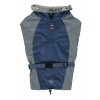 Obleček vodeodolný pre psov BIVOUAK modrá 55cm Zolux