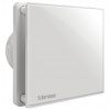 Kúpeľnový ventilátor - Ventilátor do kúpeľne REY 100T TIMER SKLENENÝ PANEL (Ventilátor do kúpeľne REY 100T TIMER SKLENENÝ PANEL)