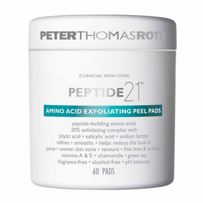 Peter Thomas Roth Starostlivosť O Pleť Peptide 21 Amino Acid Exfoliating Peel Pads Pleťový Peeling 60 kus