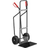 Rudla na vrecia s lyžinami, čierna ,lopata š x h 450 x 350 mm, čierna EUROKRAFTpro