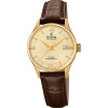 Elegantné zlaté dámske hodinky FESTINA 20011/6 SWISS MADE
