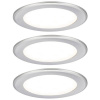 Paulmann LED osvetlenie do skrine LED 2.5 W teplá biela železo (kartáčovamé); 93116