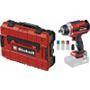 Einhell 4510070 plus 4540011 aku rázový utahovák, 400 Nm, 18 V, Li-Ion, včetně elektronického kufru, bez nabíječky, bez akumulátoru