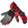 Kožené rukavice REBELHORN FIGHTER BLACK/FLUO RED XS