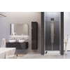 Dvojkrídlové sprchové dvere Aquatek YES B2 90 - 87-91x200 cm Výplň skla: číre sklo