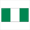 Magnetka vlajka Nigéria