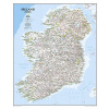 Írsko Classic 91x76cm lamino, lišty NGS nástenná mapa