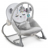 Lehátko/ houpátko Nukido s vibracemi šedé (705100)