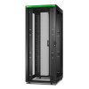 Easy Rack 800mm/42U/1000mm , with Roof, castors,feet and 4 Brackets, No Side panels,Bottom, black