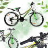 Detský bicykel MTB Turbo Rower dziecięcy MTB GÓRSKI Junior Aluminium koleso 24