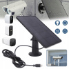 4V 5V NABÍJAČKA PRE SOLÁRNY PANEL PRE BEZPEČNOSTNÚ KAMERU S MICRO USB