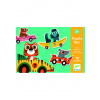 Djeco duo puzzle pretekárské autá DJ08148