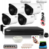 Dahua 4 kamerový set 2Mpix IP kamery POE + SWITCH