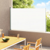 vidaXL Zaťahovacia bočná markíza na terasu 200x300 cm, krémová - Krémová - 56000-11038