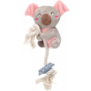 Flamingo Didi Hračka pre šteňatá Panda s lanom 23cm