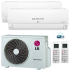 Klimatizácia LG Deluxe multisplit 2x 2,6kW + vonk.j. 4,1kW