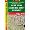 Velka Fatra Kremnicke Vrchy Mapa turystyczna 1:40 000 Kolektív autorov