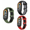 3 x PERFOROVANÁ PÁSKA PRE XIAOMI MI BAND 8/9/10 SADA TOP