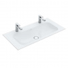 Villeroy & Boch Finion Umývadlo bez prepadu, 120x50 cm, s CeramicPlus, alpská biela 4164C1R1