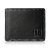 PAOLO PERUZZI Pánska kožená peňaženka RFID T-68-BL | čierna T-68-BL