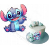 Výtlač na tortu cukrová hmota CUKROVÁ TLAČ STITCH 14 cm