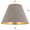 Lampové tienidlo - Cameleon Cone s White 8500 Nowodvorski (Cameleon Cone s White 8500 Nowodvorski)