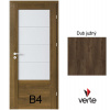 PORTA Doors SET Rámové dvere VERTE B4, laminofólia 3D Dub južný +zárubeň+kľučka PD-VER-B4_JUZNY