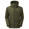 Montane Featherlite Down Jacket kelp green XL; Zelená bunda