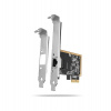 AXAGON PCEE-GRF, PCIe síťová karta - 1x Gigabit Ethernet port (RJ-45), Realtek 8111F, vč. LP (PCEE-GRF)