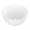Villeroy & Boch Artis - Umývadielko na dosku, priemer 33 cm, bez prepadu, CeramicPlus, alpská biela 438932R1