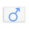 Fotoobraz 90x60 cm stredný Man gender symbol