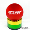 Čtyřdílná drtička Santa Cruz Shredder, 70mm Rasta