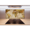 Panel do kuchyne Politická mapa 100x50 cm